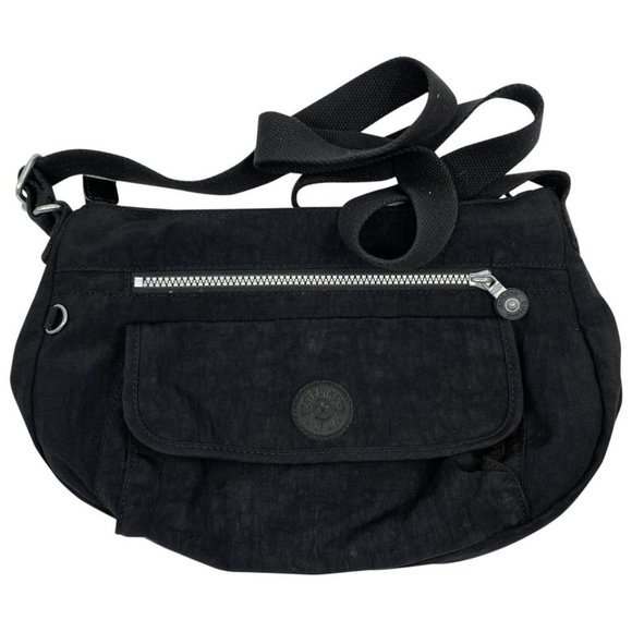 Kipling Handbags - Kipling Black Nylon Mini Crossbody Bag